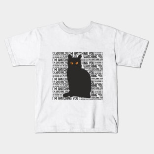 Black Cat Kids T-Shirt